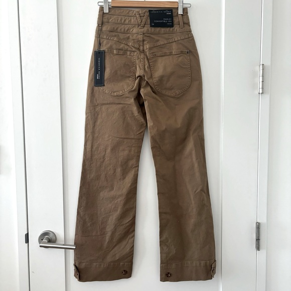 Veronica Beard Marley High Rise Convertible Pants Size 24 NWT - Picture 7 of 12